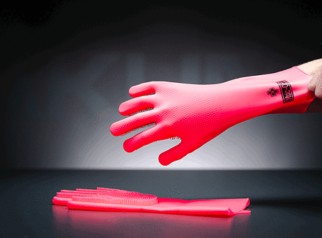 Silikonové mycí rukavice - MUC-OFF DEEP SCRUBBER GLOVES
