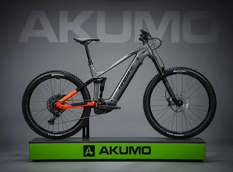 Haibike ALLMTN 4 - silver/red/black