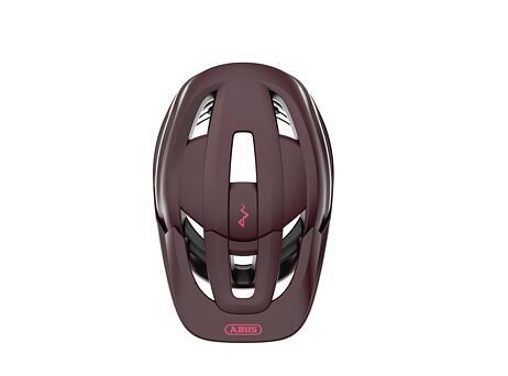 přilba ABUS - Cliffhanger wildberry red