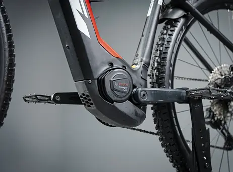 KTM Macina Emountain 27 Pro - matte black/white/red