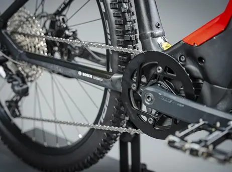 KTM Macina Emountain 27 Pro - matte black/white/red