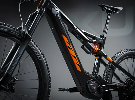 KTM Macina Kapoho 7973 - Flaming black (orange)