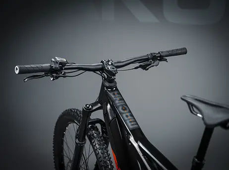 KTM Macina Kapoho 7973 - Flaming black (orange)