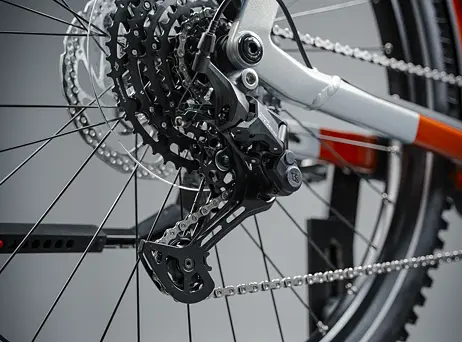 Haibike TREKKING 4 - Low - orange/silver