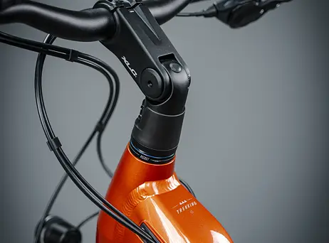 Haibike TREKKING 4 - Low - orange/silver
