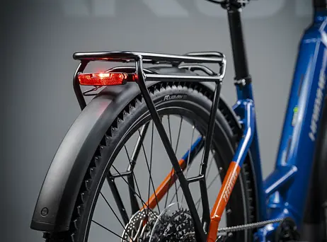 Haibike TREKKING 4 - Low - blue/orange/silver