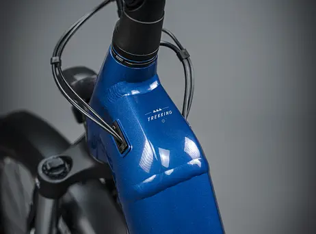 Haibike TREKKING 4 - Low - blue/orange/silver