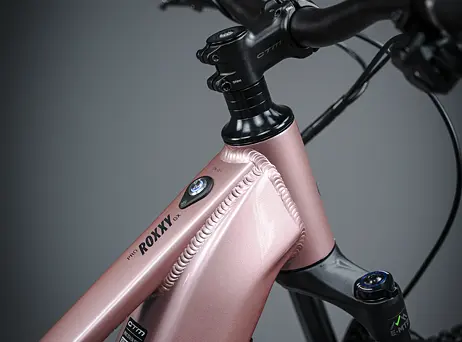 CTM Roxxy GX Pro - Matná černá starorůžová perleť