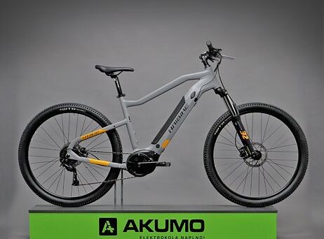 Haibike Hardnine 4 2022 - cool grey/lava matte