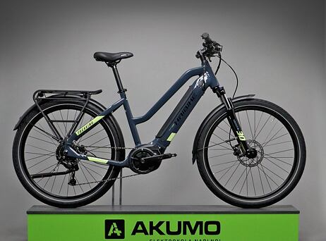 Haibike Trekking 5 low standover 2022 - blue/canary