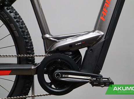 Haibike Trekking 9 Cross 2022 - anthracite/red