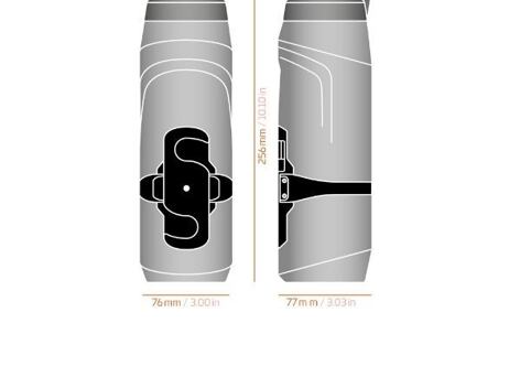 Fidlock Twist Láhev Tmavá 800ml + Základna na Láhev