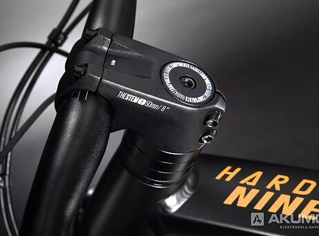 Haibike HardNine 10 2022 - titan/ black matte