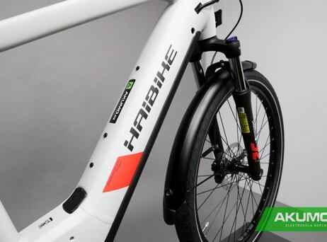 Haibike Trekking 7 - High - Cool grey/Red Matte - výška 168 až 180 cm