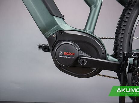 Haibike Alltrack vel. 37 cm - olive/orange - matt
