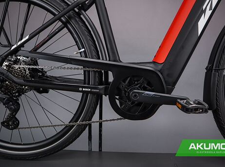 KTM Macina eTOUR PRO LTD - black matt (white-red)