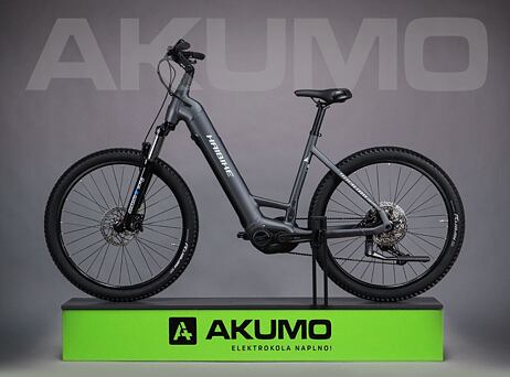 Haibike Trekking 4 Cross - Low - Dark silver/pearl - matt