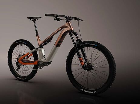 Haibike Lyke CF 10 - Leather/Orange-gloss