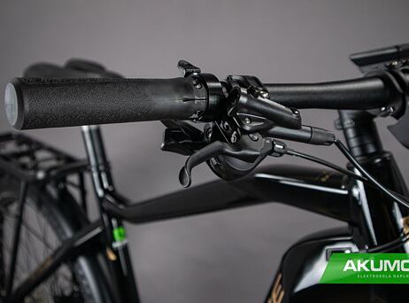 Haibike Trekking 11 - High - 2022 - Gloss Black Metal Tan