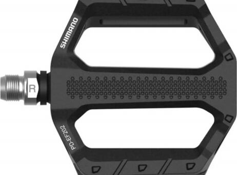 pedály SHIMANO  PD-EF202 Flat černé, v krabičce