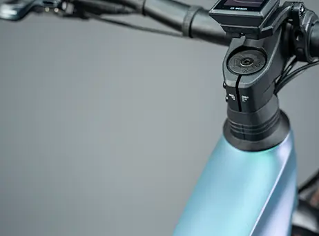 Cube Stereo Hybrid 120 HPC ABS 750 - Smaragdgrey´n´blue