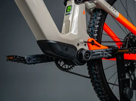 Haibike Lyke CF 10 - Leather/Orange-gloss