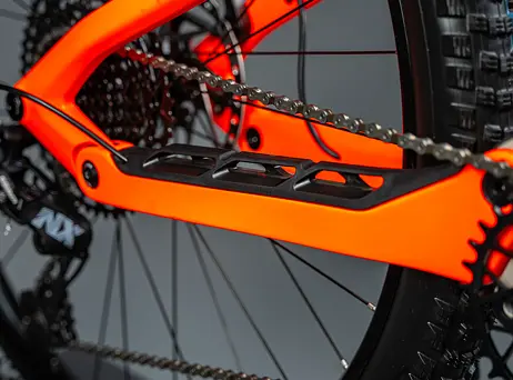 Haibike Lyke CF 10 - Leather/Orange-gloss