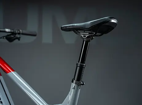Haibike Nduro 7 (2022) - Gloss Grey/Red Lime Black