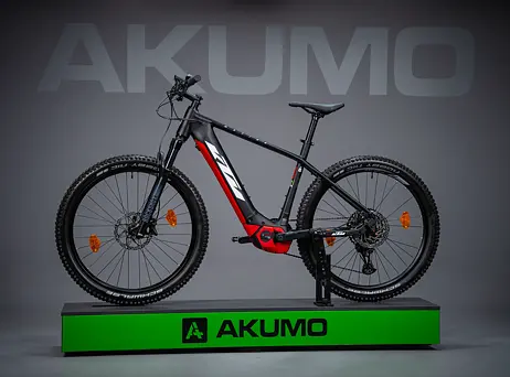 KTM Macina Emountain 27 Pro - matte black/white/red