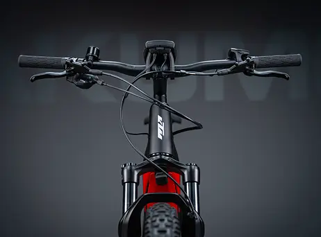 KTM Macina Emountain 27 Pro - matte black/white/red