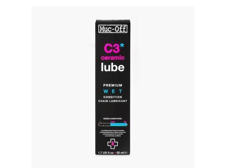 Mazivo na řetěz s keramikou do mokra, 120ml - MUC-OFF C3 WET CERAMIC LUBE