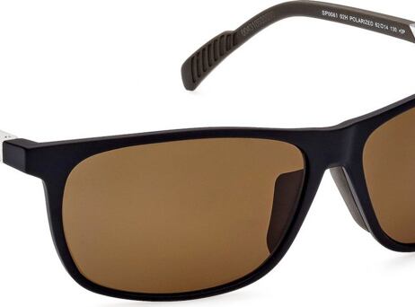 Sluneční brýle ADIDAS Sport SP0061 Matte Black/Brown Polarized
