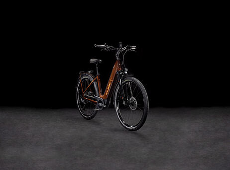 Cube Touring Hybrid PRO 625, easy entry - Cinnamon´n´orange