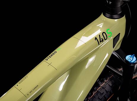 Cube Stereo Hybrid 140 HPC SL - Green´n´flashgreen