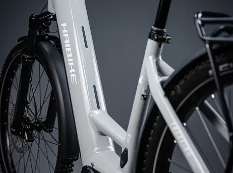 Haibike Trekking 7 Low - Urban grey/white - gloss