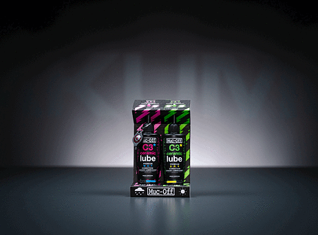 MUC-OFF C3 WET + DRY 120 ml TWIN PACK - Výhodná sada 2 maziv na řetěz