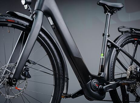 Cube Kathmandu Hybrid C:62 SLX 400X, easy entry - carbon´n´black