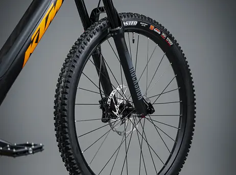 KTM Macina Scarp SX Elite - Flaming Black MT (Fresh Orange)