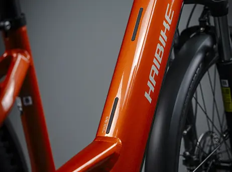 Haibike TREKKING 4 - Low - orange/silver