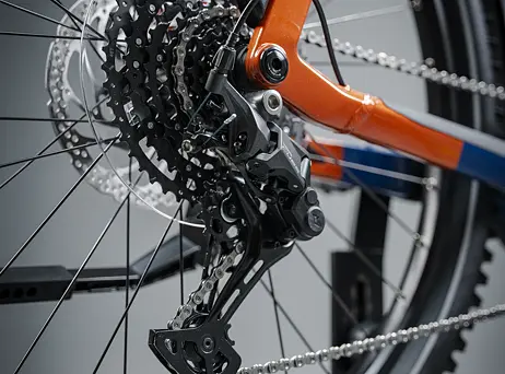 Haibike TREKKING 4 - Low - blue/orange/silver