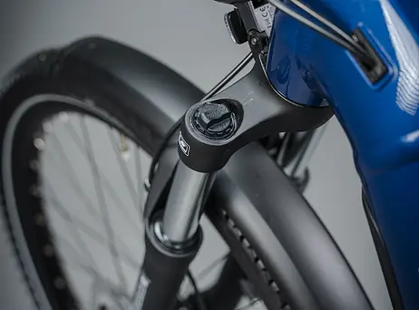 Haibike TREKKING 4 - Low - blue/orange/silver