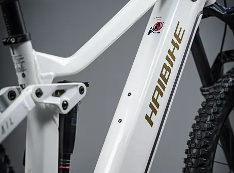 Haibike ALLTRAIL 8 27.5 - white/blue/gold