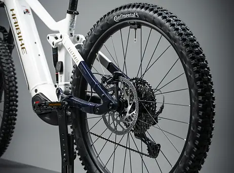 Haibike ALLTRAIL 8 27.5 - white/blue/gold