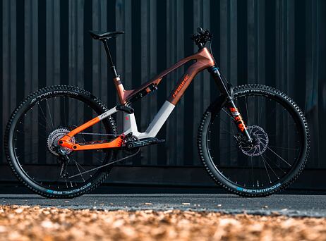Haibike Lyke CF 10 - Leather/Orange-gloss