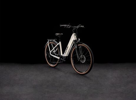 Cube Touring Hybrid Pro Easy Entry 500 - Pearlysilver´n´black