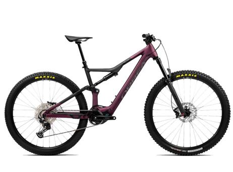 Orbea RISE H10 2023 - Metallic Mulberry-Black