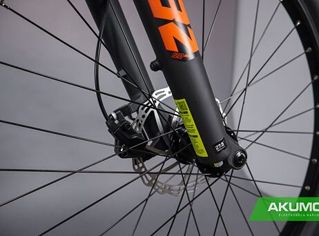 Haibike Alltrack vel. 37 cm - olive/orange - matt