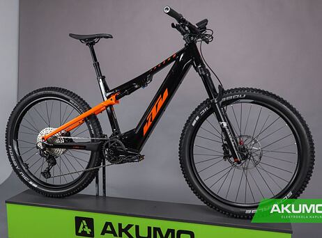 KTM Macina Lycan 771 - Flaming Black (Space Orange)