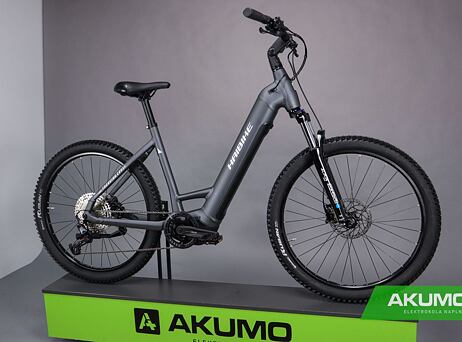 Haibike Trekking 4 Cross - Low - Dark silver/pearl - matt