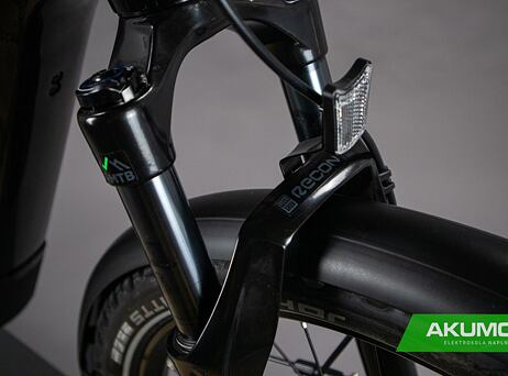 Haibike Trekking 11 - High - 2022 - Gloss Black Metal Tan